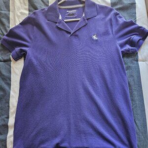 Express Purple Polo Medium